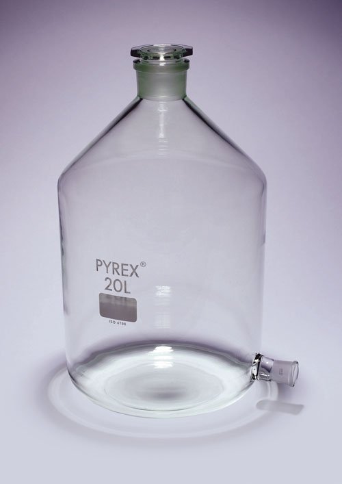 Aspirator Bottles, Pyrex