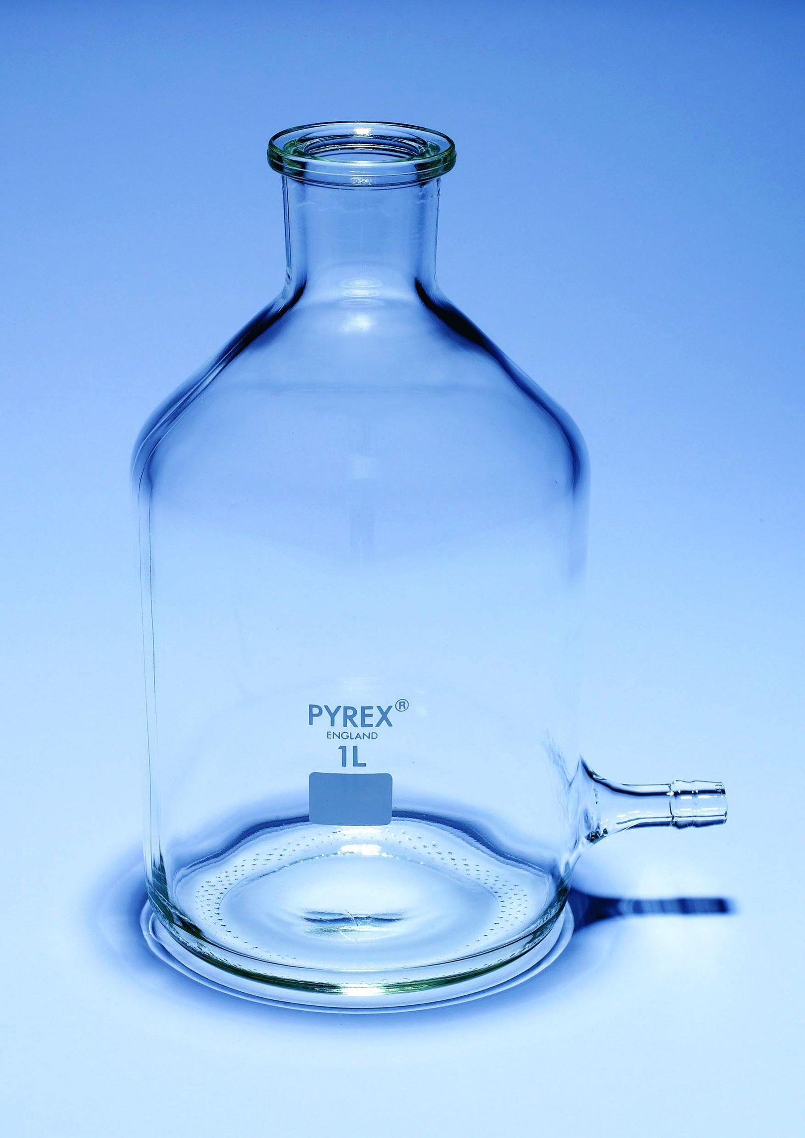 Aspirator Bottles, Tubing Side Arm, Pyrex