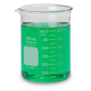 Beakers, Low Form, Double Scale, Pyrex