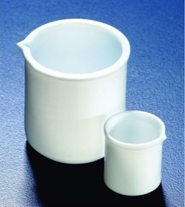 Beakers, straight sided, PTFE