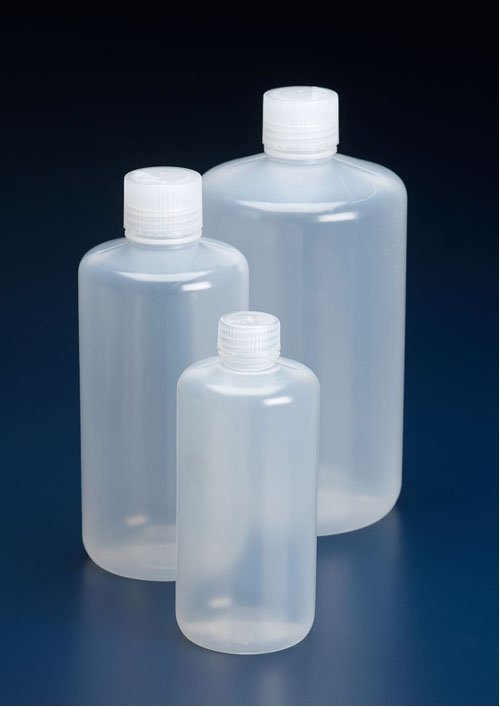 Bottles, round, narrow neck,polypropylene