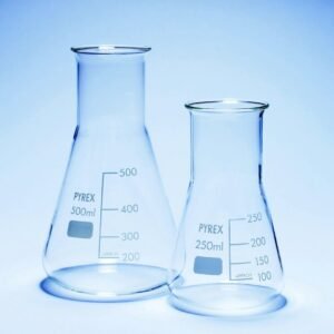 Conical Flasks, Wide Neck