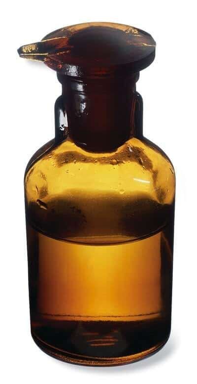 Dropping Bottles, Amber, TK Pattern, Simax