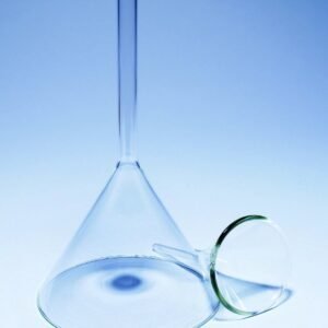 Filter Funnel, Short Stem, Borosilicate Glass, Plain Version