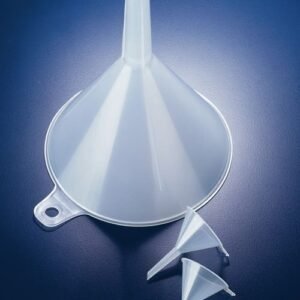 Funnels, lightweight, polypropylene