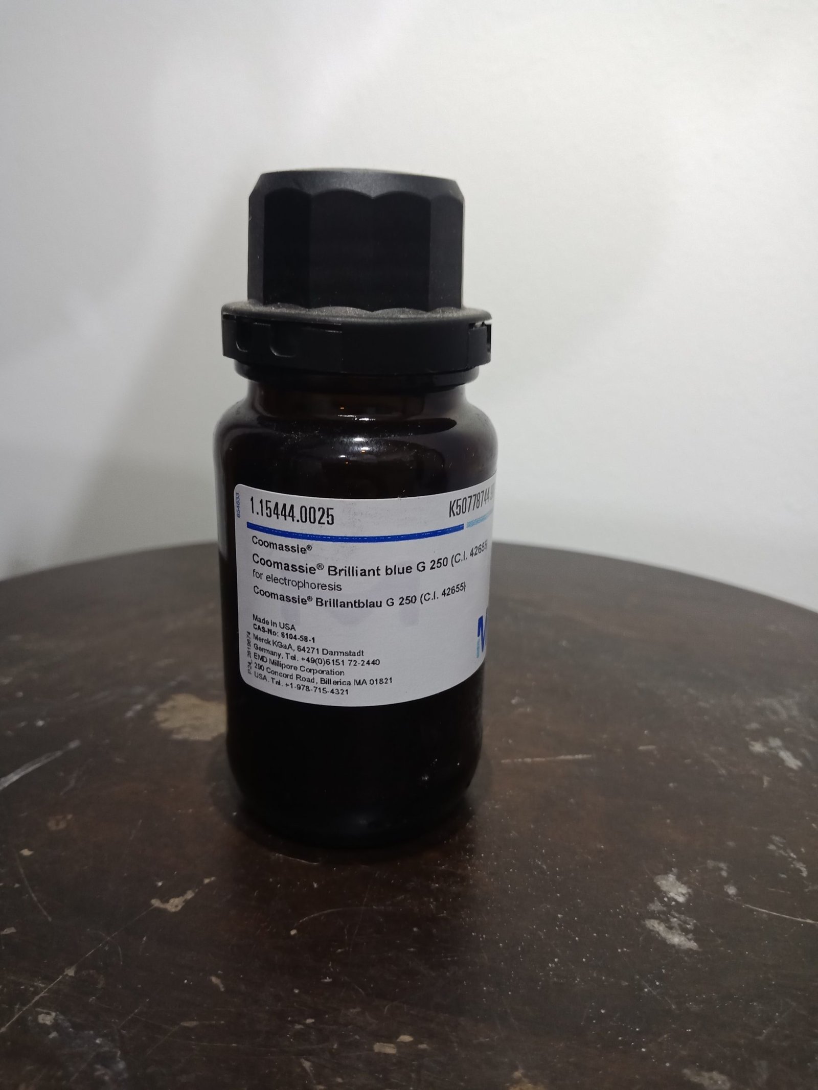 Coomassie Brilliant blue G 250 (C.I. 42655)