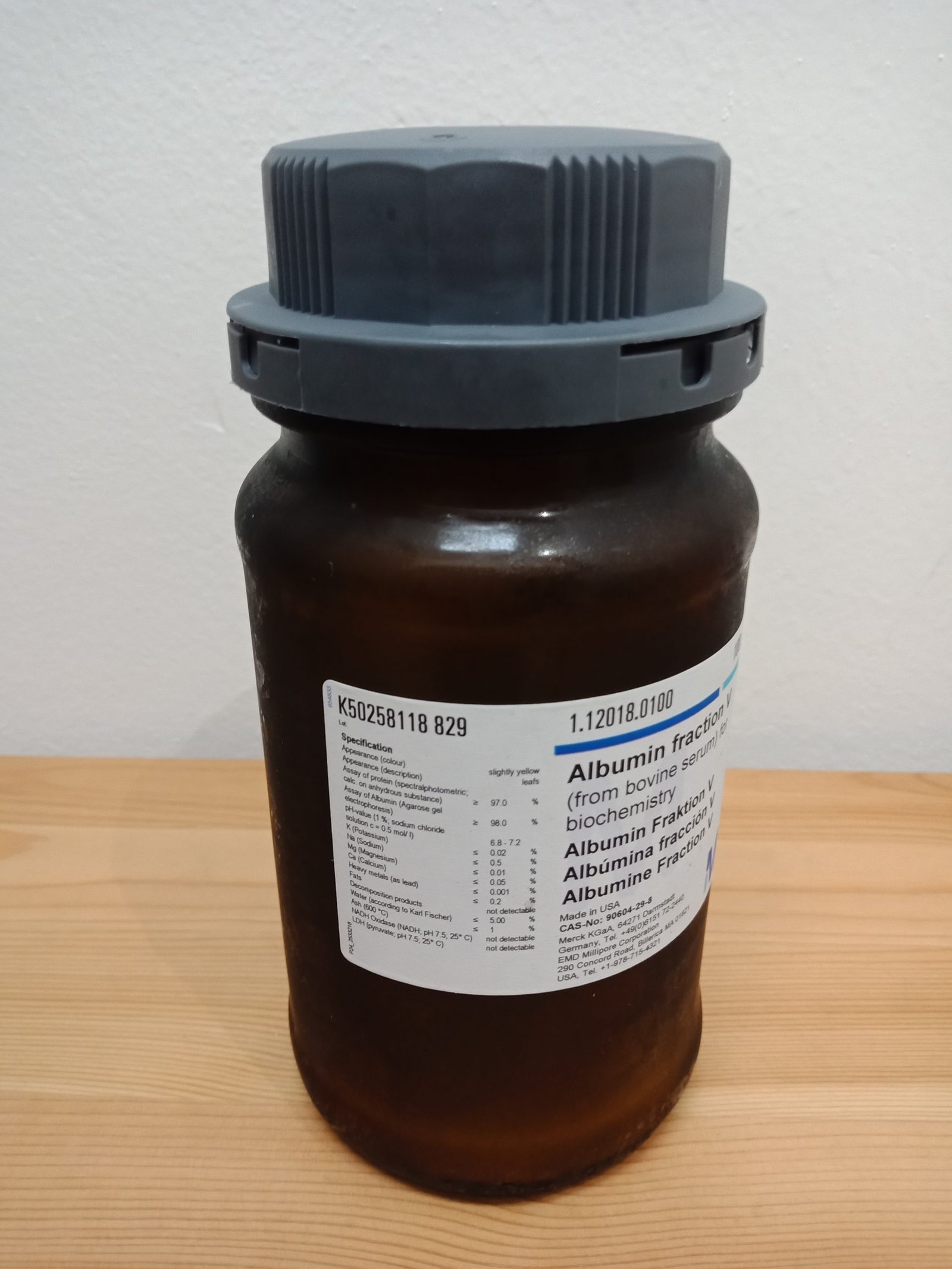 Albumin fraction V - Image 2