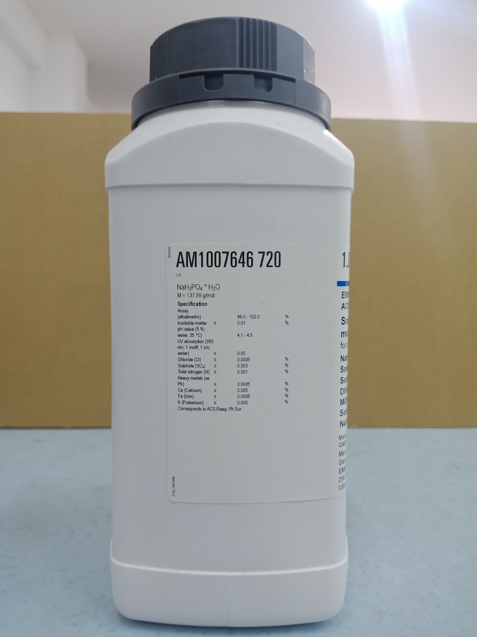 Sodium dihydrogen phosphate monohydrate - Image 3