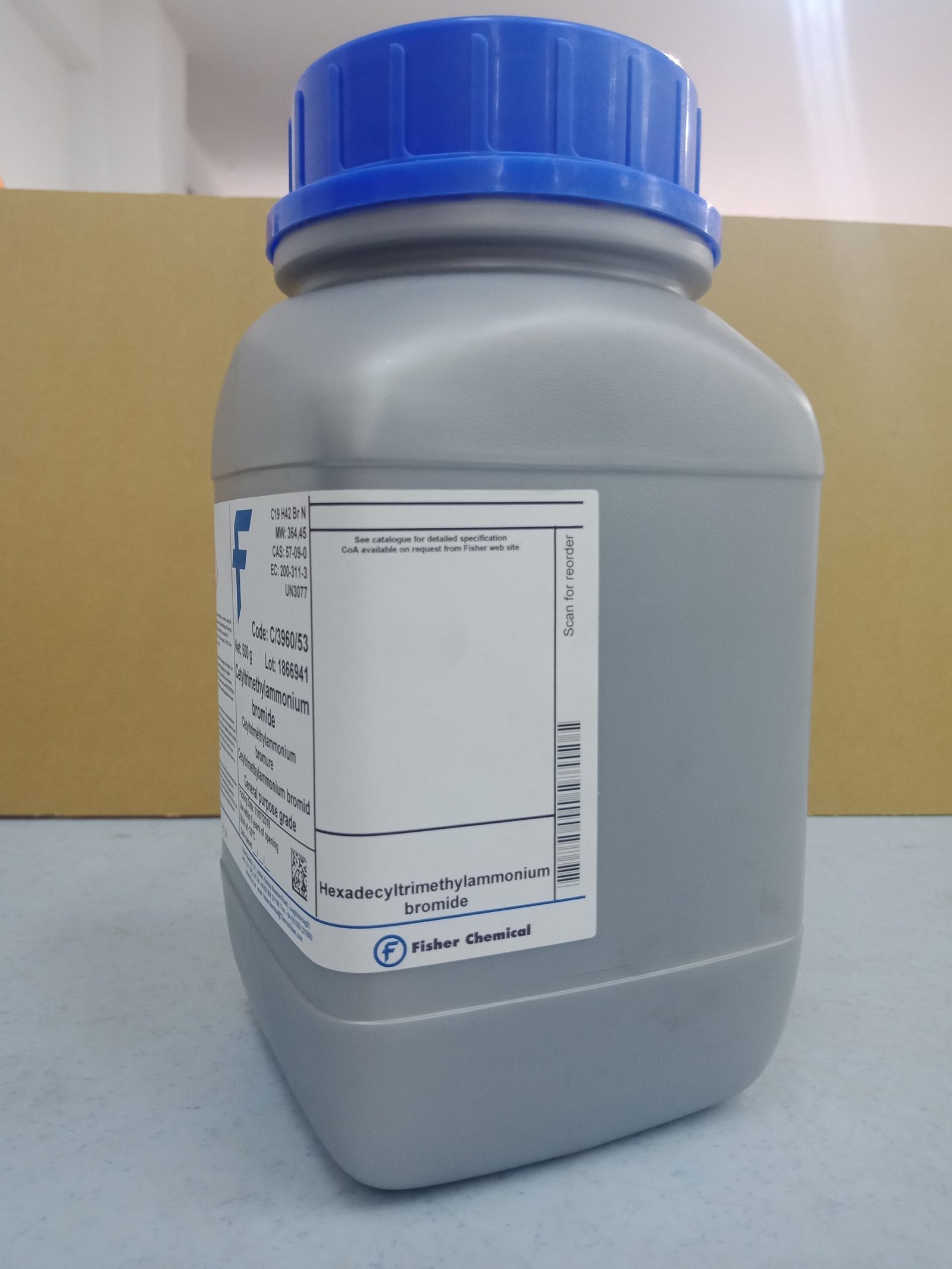 Cetyl Trimethylammonium Bromide, Pure - Image 2