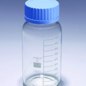 Laboratory Bottles, Round, Clear, Wide Mouth