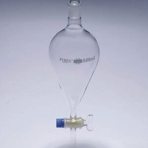 Separating Funnels, Spherical Shape (Pear)