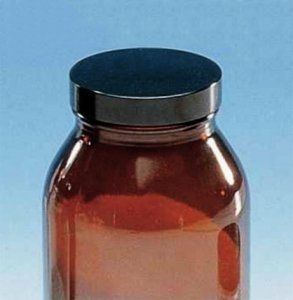 Specimen Bottles, Jar, Amber Glass (Powder Bottles)
