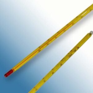 Thermometers, Red Liquid Filled, Partial Immersion, Promolab