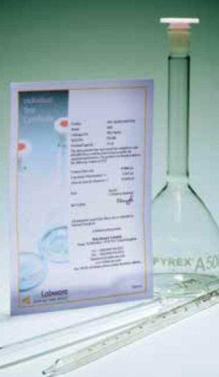 Volumetric Flask, Class A, With Certificate