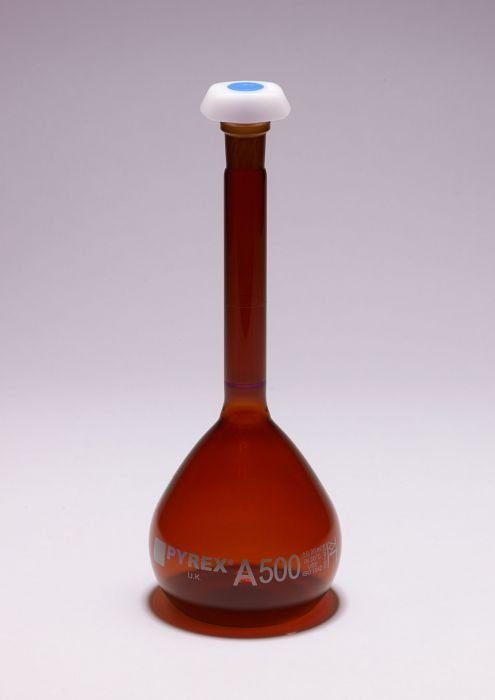 Volumetric Flasks, Amber, Class A, With Certificate