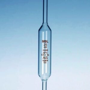 Volumetric Pipettes, Bulb, One Mark, Class AS, Work Certificate ( MOQ ; 2 UNITS)