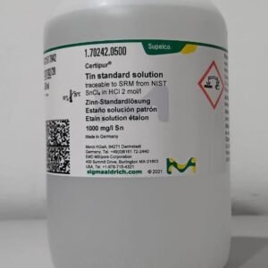 Tin standard solution, traceable to SRM from NIST SnCl₄ in HCl 2 mol/l 1000 mg/l Sn Certipur®