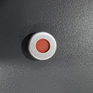 Open Topped Aluminium Cap (100pcs)
