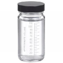 Graduated Specimen Bottles, Clear